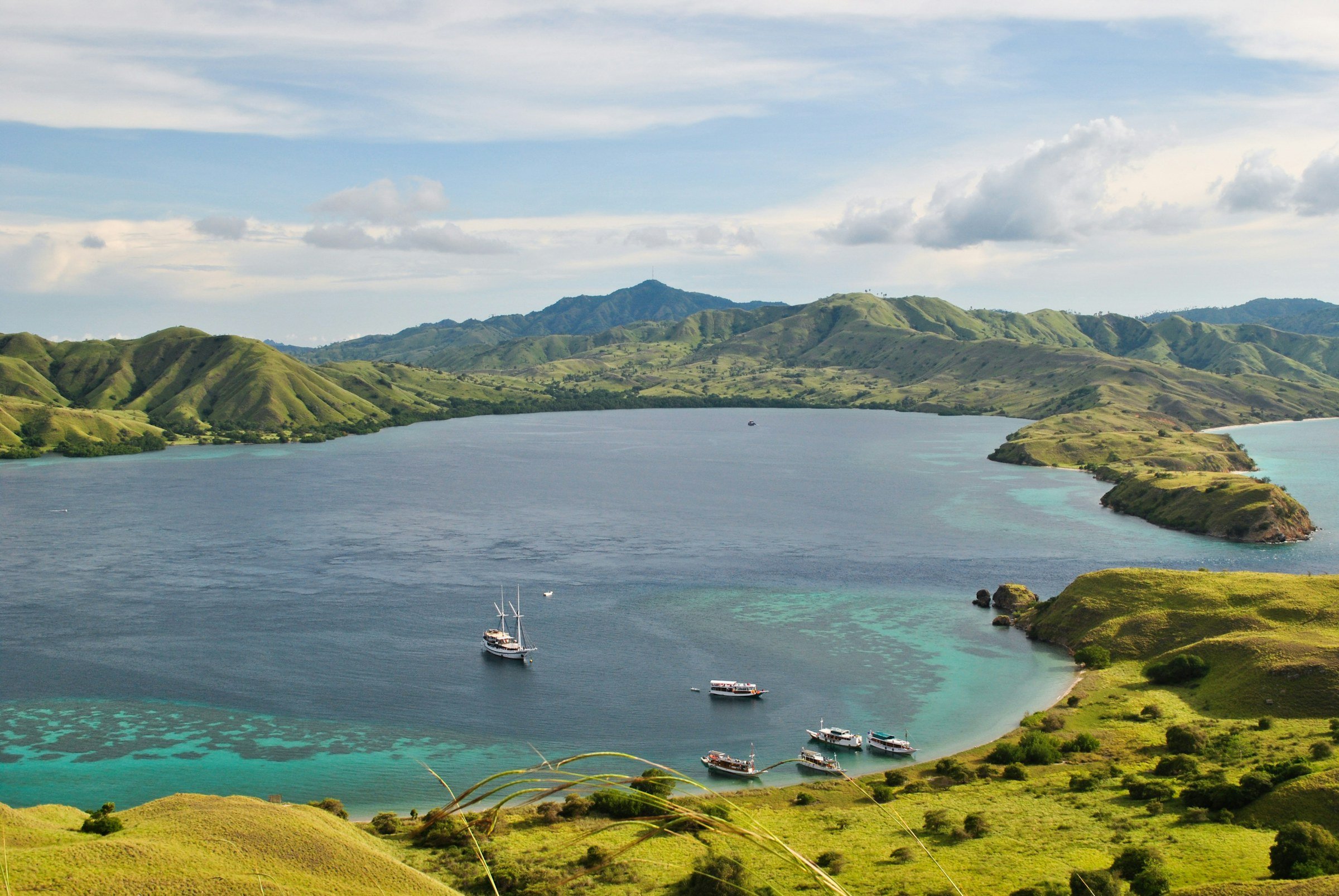 Bay in Komodo National Park