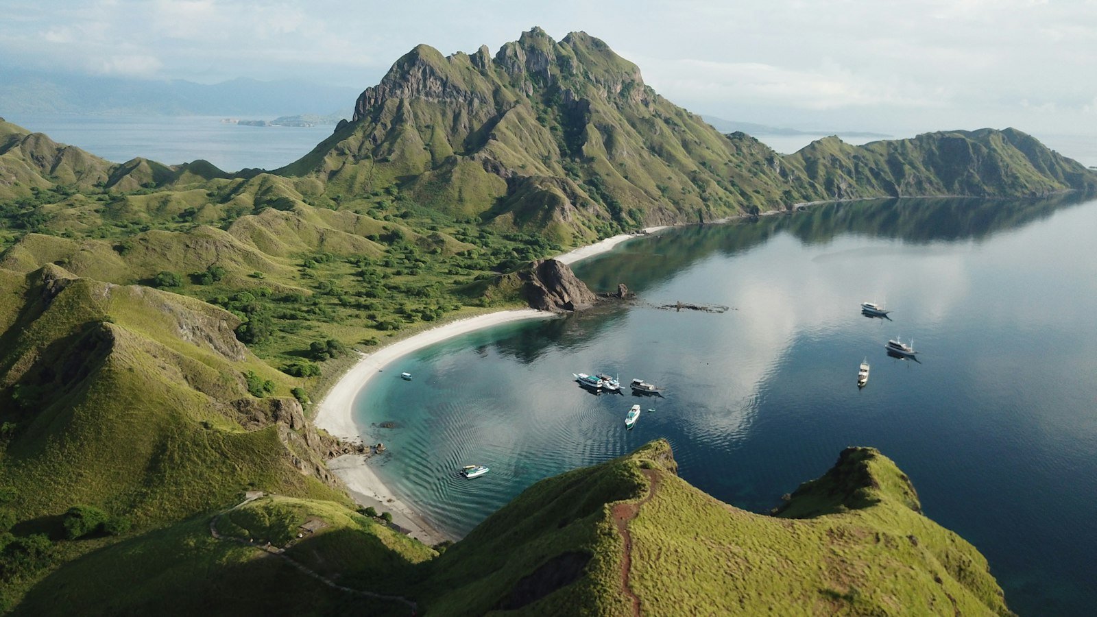 Bay in Komodo National Park