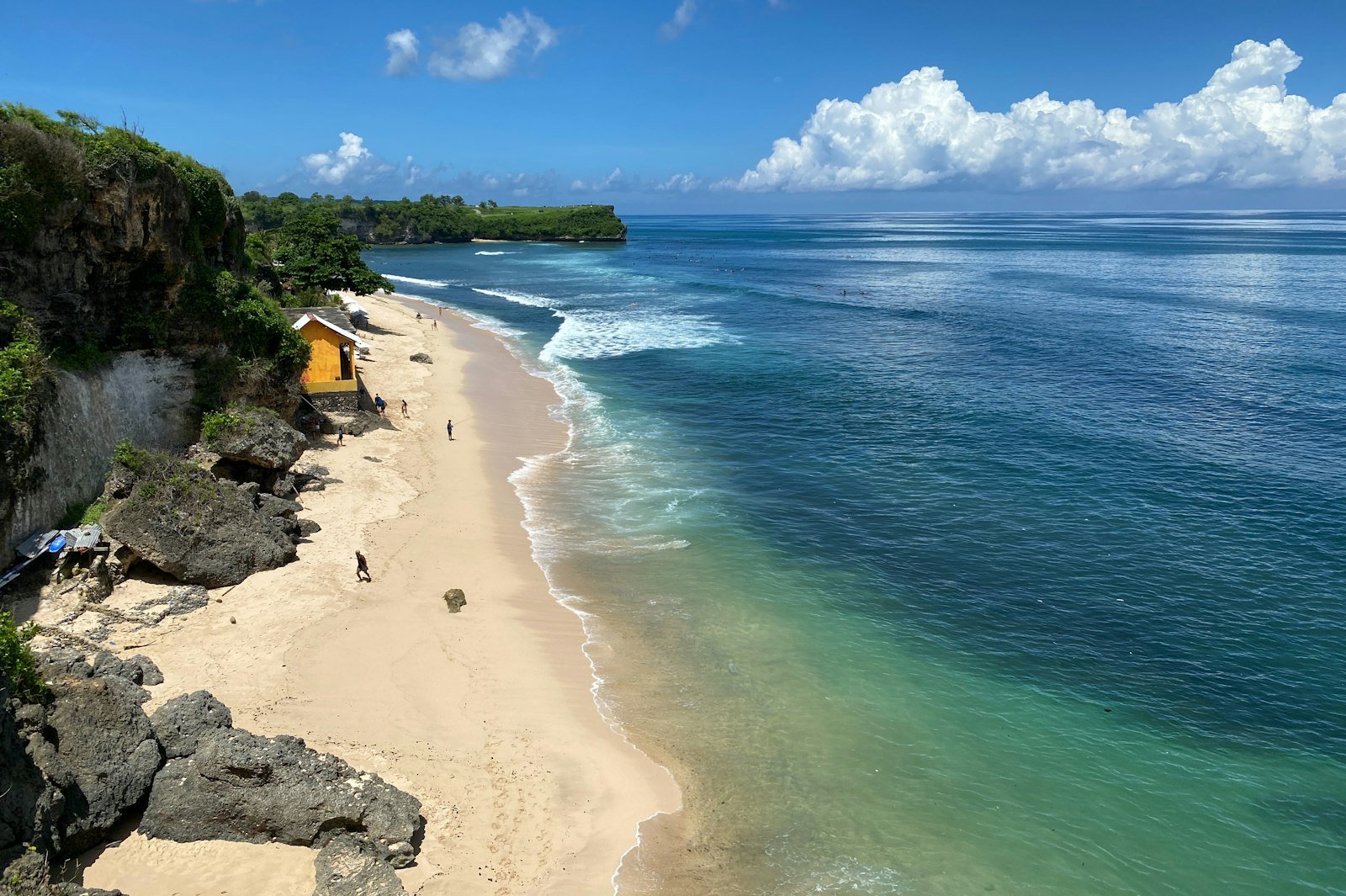Beach below the cliffs, Uluwatu