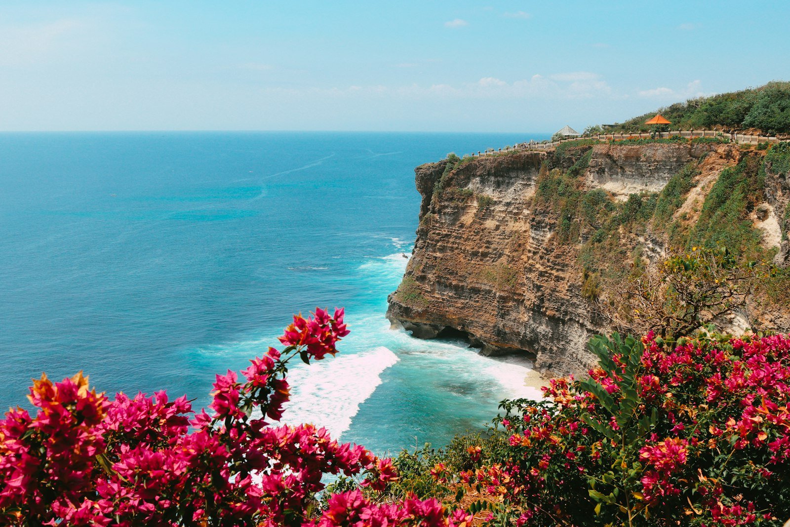 Uluwatu cliffs and surf, Bali