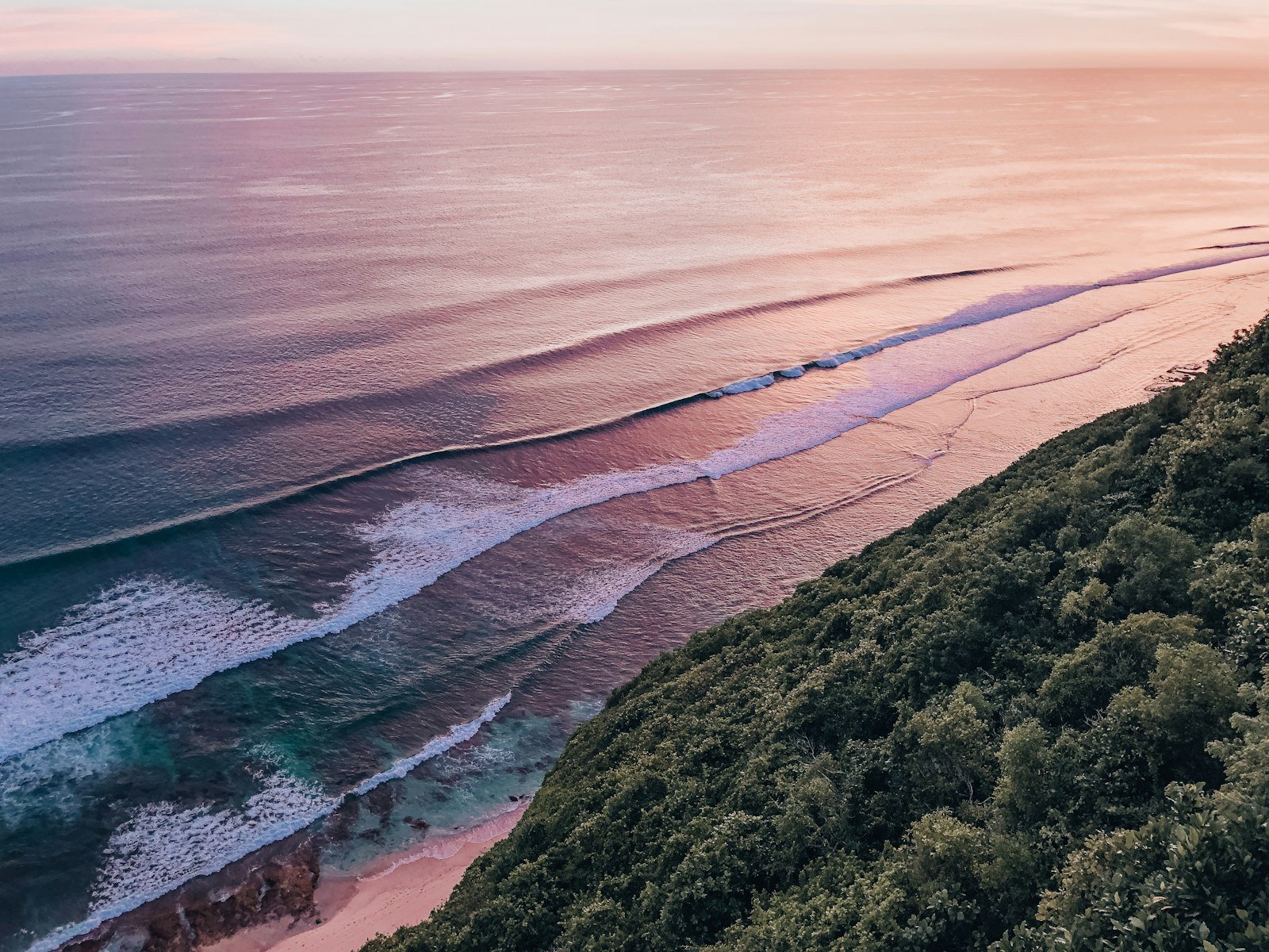 Waves at Uluwatu, Bali